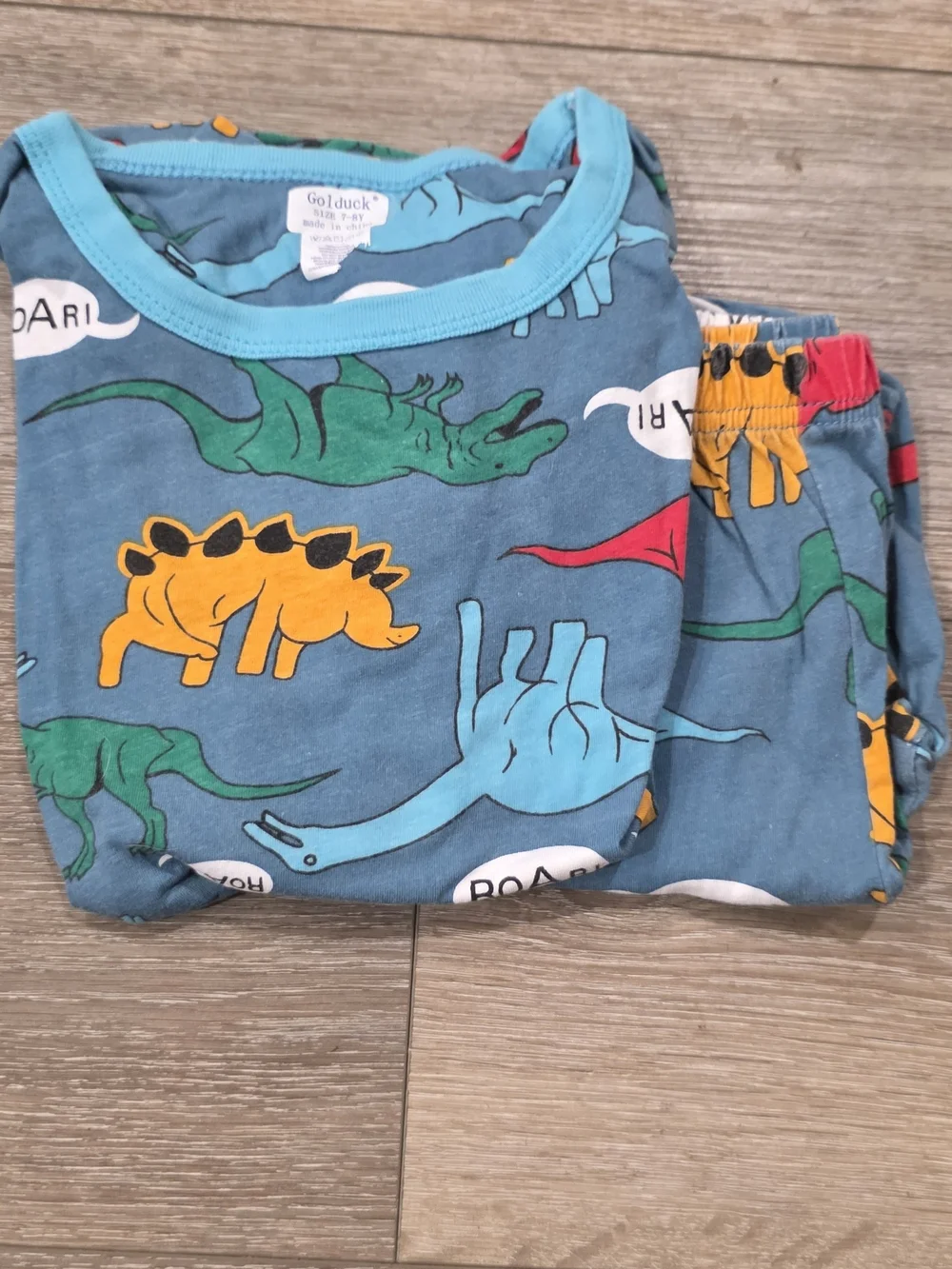 Kids Dinosaur & Toy Graphic Pajama Short Sets - Pack of 3